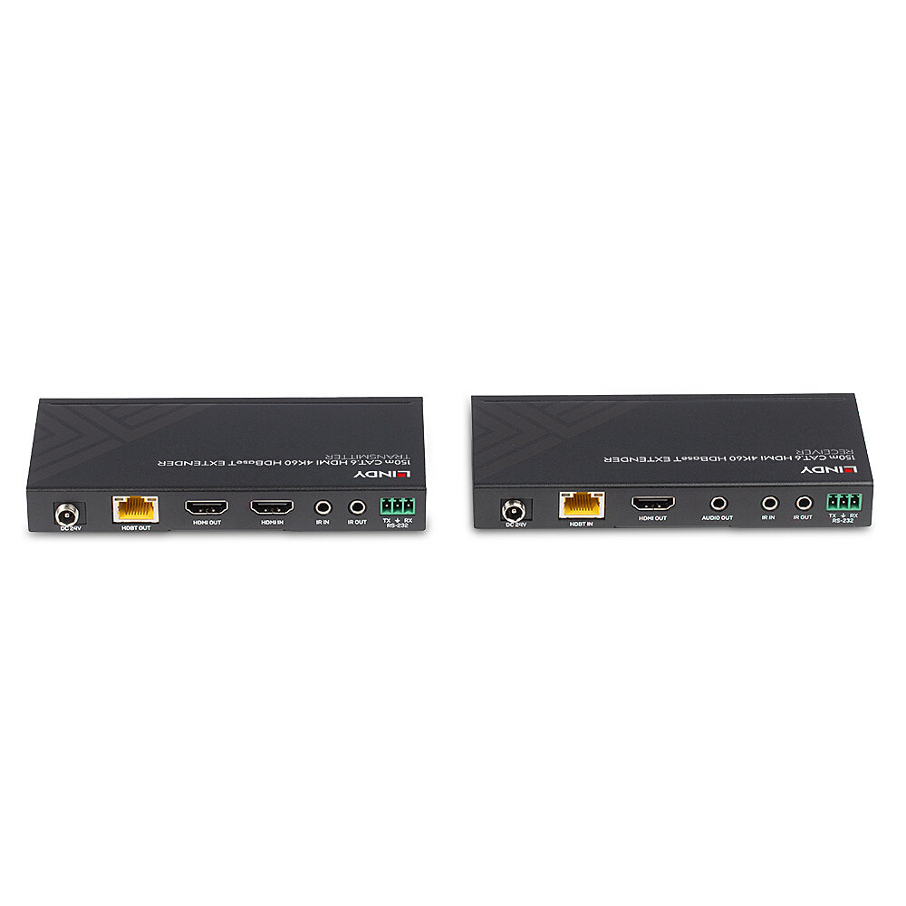 Lindy 150m Cat.6 HDMI 4K60, IR and RS-232 HDBaseT Extender – image 4