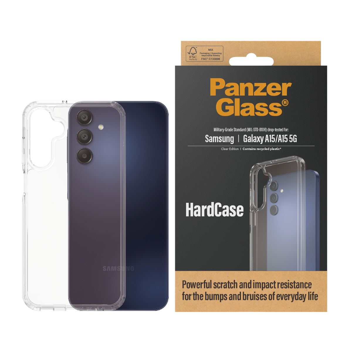 PanzerGlass® HardCase Transparent Samsung Galaxy A15 | A15 5G – image 2