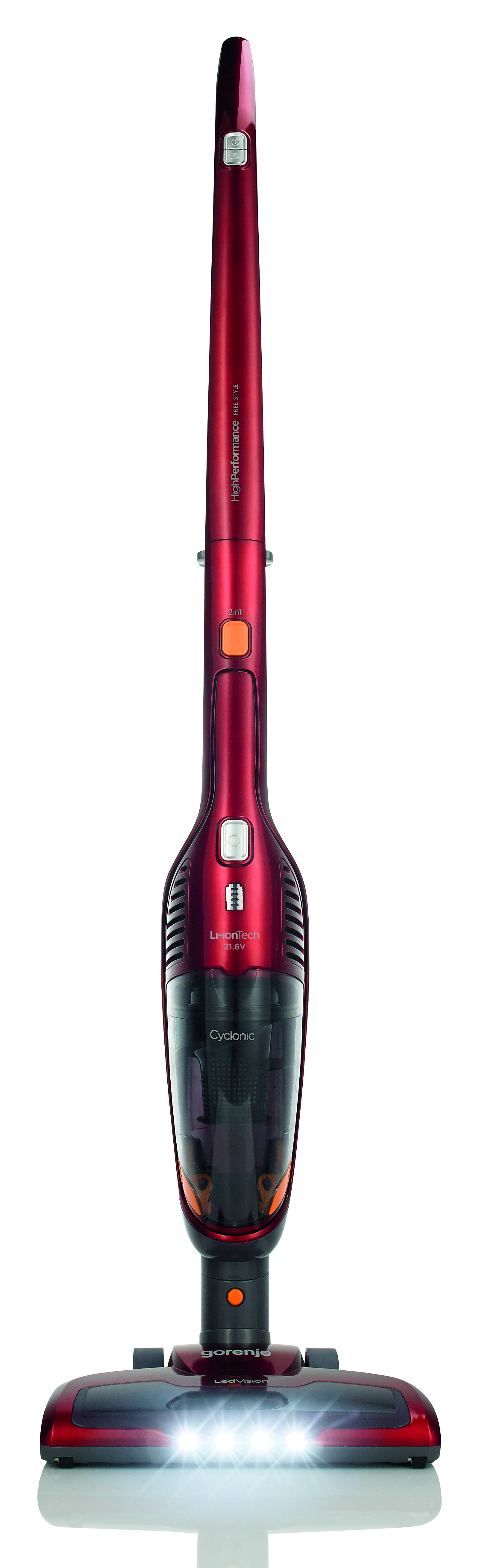 Gorenje SVC216FR 2-in-1 stick vacuum Battery Dry HEPA Bagless – image 2