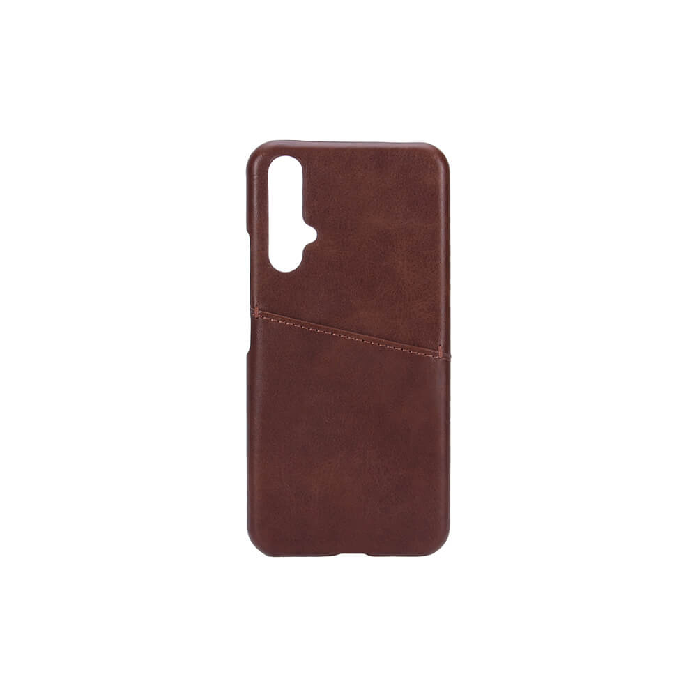 Onsala Mobilecover Brown Huawei Nova 5T Creditcard Pocket – image 1