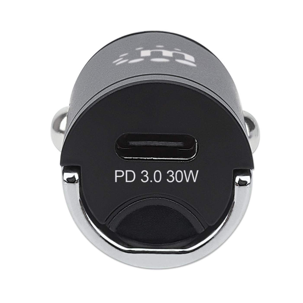 Manhattan Car/Auto Mini Mobile Device Charger, USB-C Output, Power Delivery up to – image 3