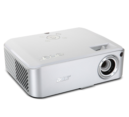 Acer Home H7532BD Standard throw projector 2000 ANSI lumens DLP 1080p (1920x1080) Silver, White – image 2