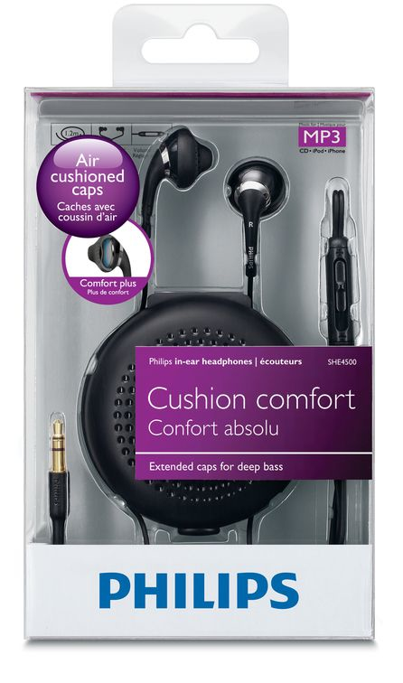 Philips SHE4500/10 headphones/headset Wired In-ear Black – image 2