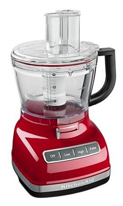 KitchenAid KFP1466ER food processor Black, Silver