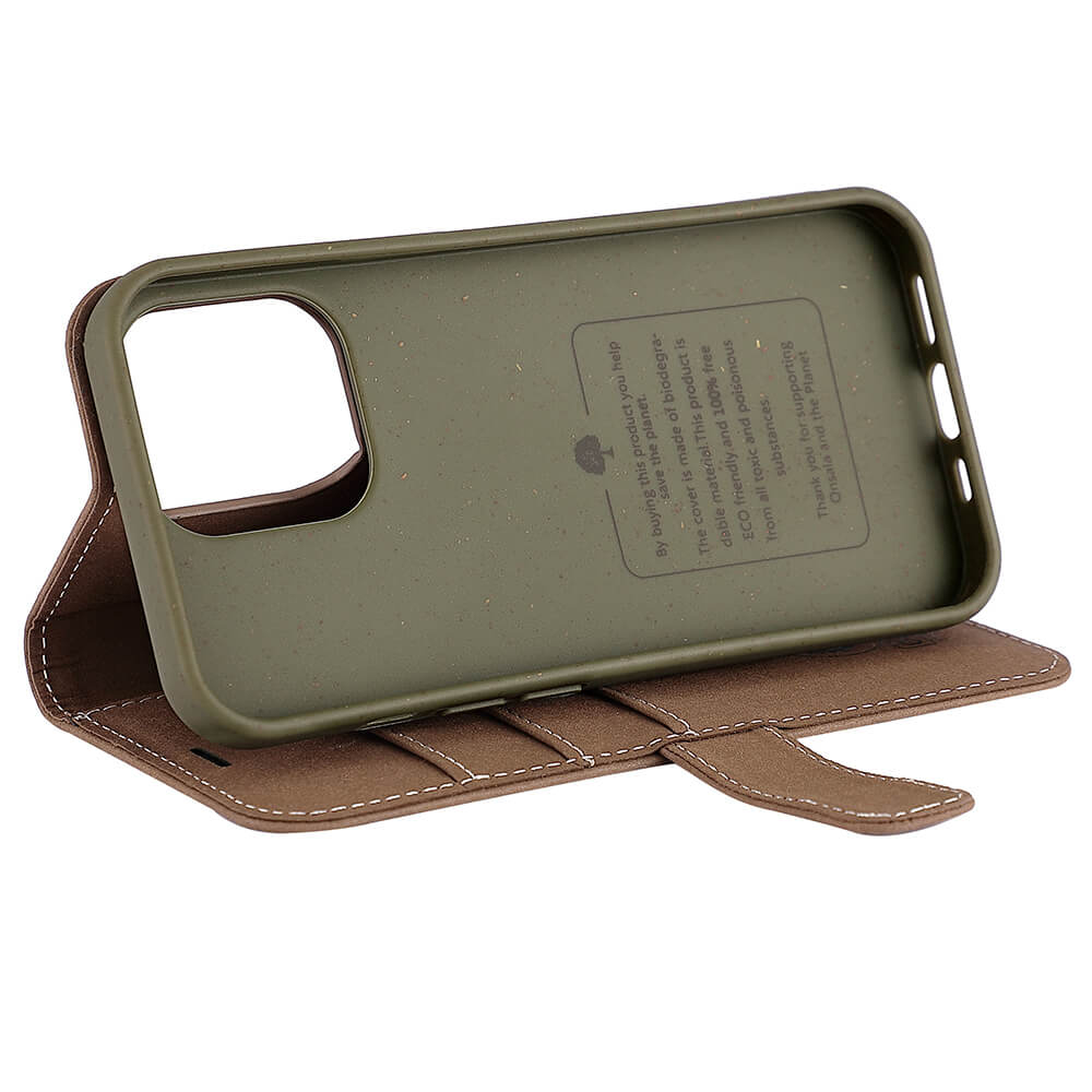 Onsala ECO Mobile Case Brown iPhone 13 Pro – image 4