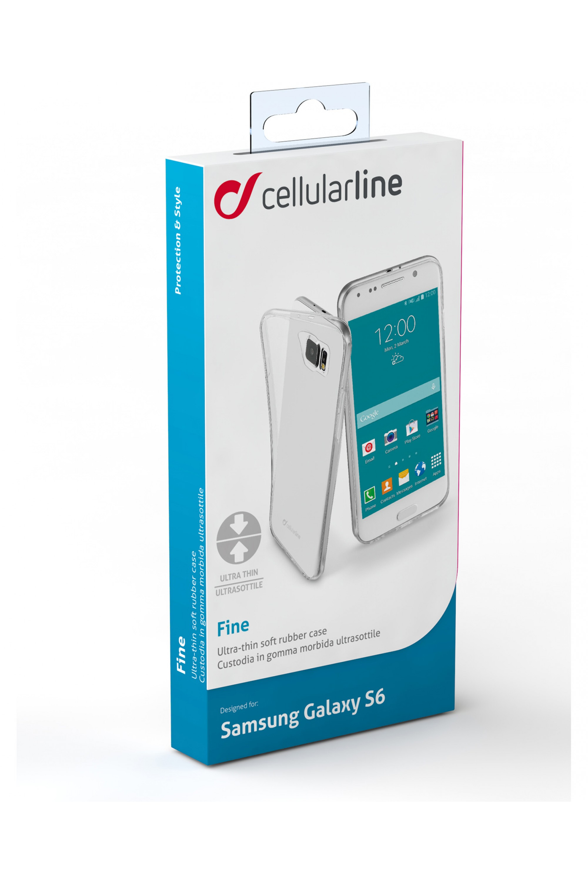 Cellularline Fine mobile phone case Cover Transparent – image 4