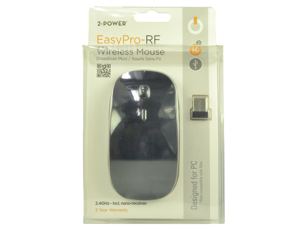 2-Power Sleek 2.4GHz USB Wireless Optical Mouse – image 2