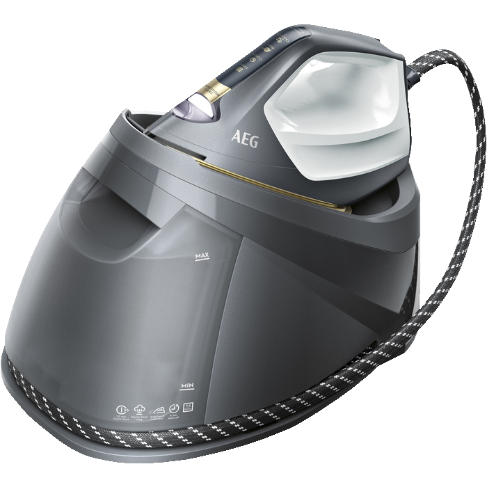 AEG ST8-1-8EGM 1.2 L Anodilium soleplate Gold, Grey, White