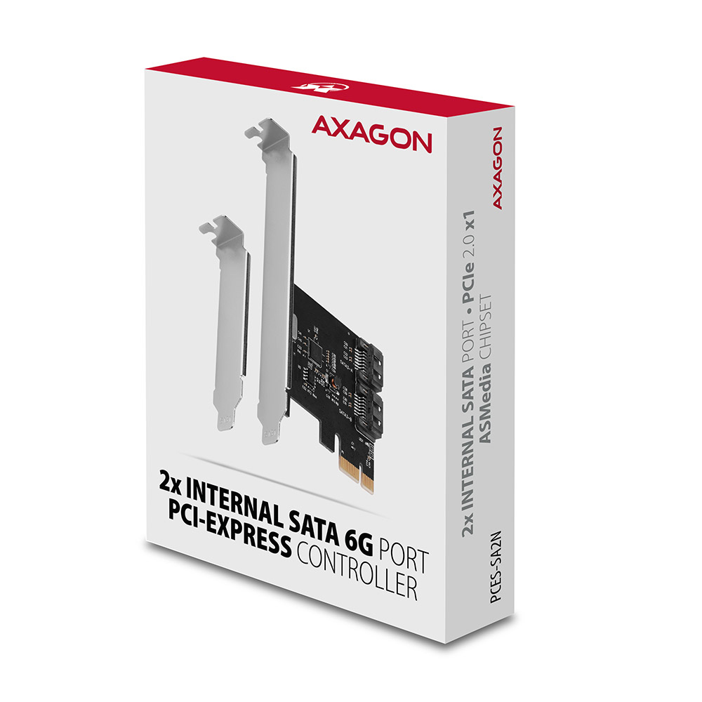 Axagon PCES-SA2N interface cards/adapter Internal SATA – image 6