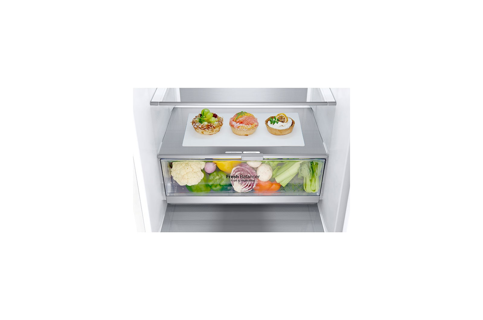 LG GBB72SWVEN fridge-freezer Freestanding – image 4