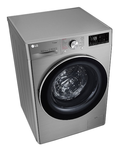 LG WSV1107XMT washer dryer Freestanding Front-load Stainless steel – image 8