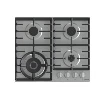 Gorenje GW641XUK варочная поверхность Нержавеющая сталь Встроенный 60 cm Газовый 4 зона(ы)