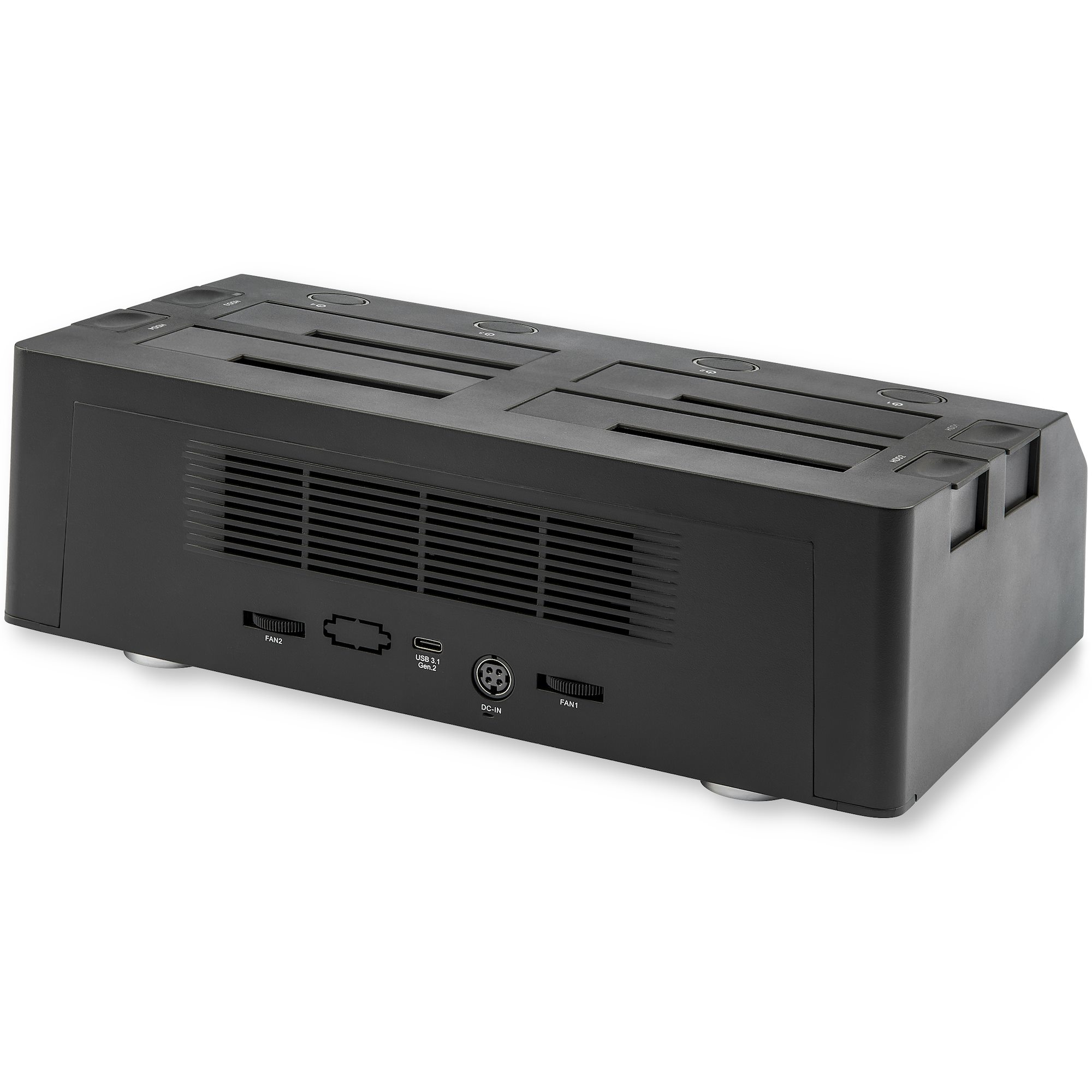Docking Station StarTech.com - 2.5"/3.5" - USB 3.1 - SATA - 4 Bahías - HDD/SSD - Negro - SDOCK4U313 Docking Station StarTech.com - 2.5"/3.5" - USB 3.1 - SATA - 4 Bahías - HDD/SSD - Negro - SDOCK4U313
