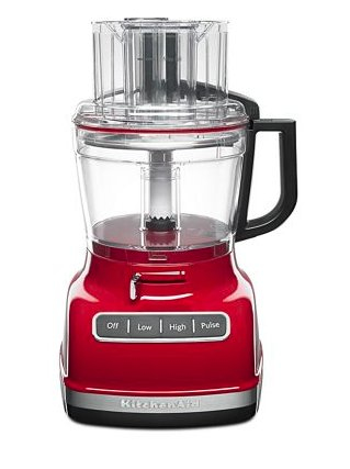 KitchenAid KFP1133ER food processor Black, Red