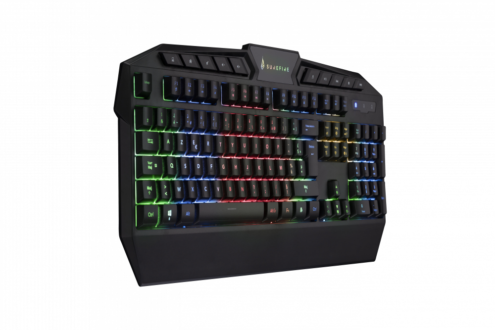 Verbatim KingPin keyboard Gaming USB AZERTY French Black – image 1
