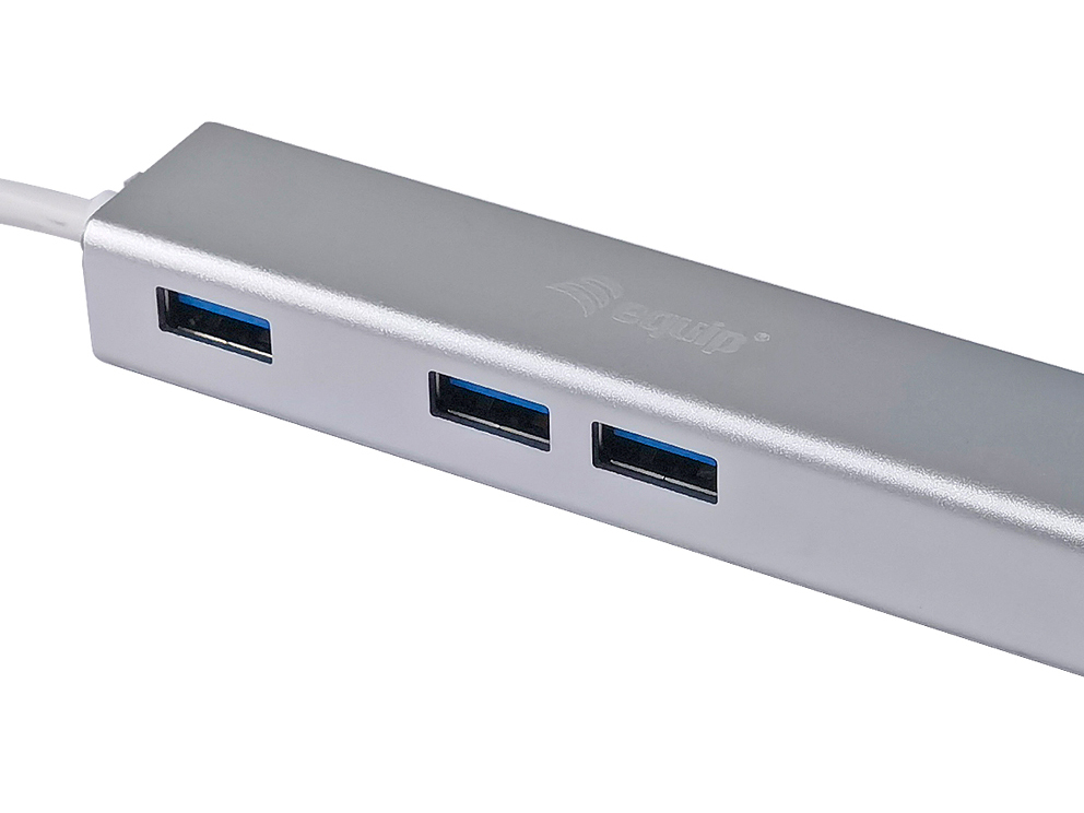 Equip USB-C to 3-port USB 3.0 Hubs with Gigabit adapter – image 4
