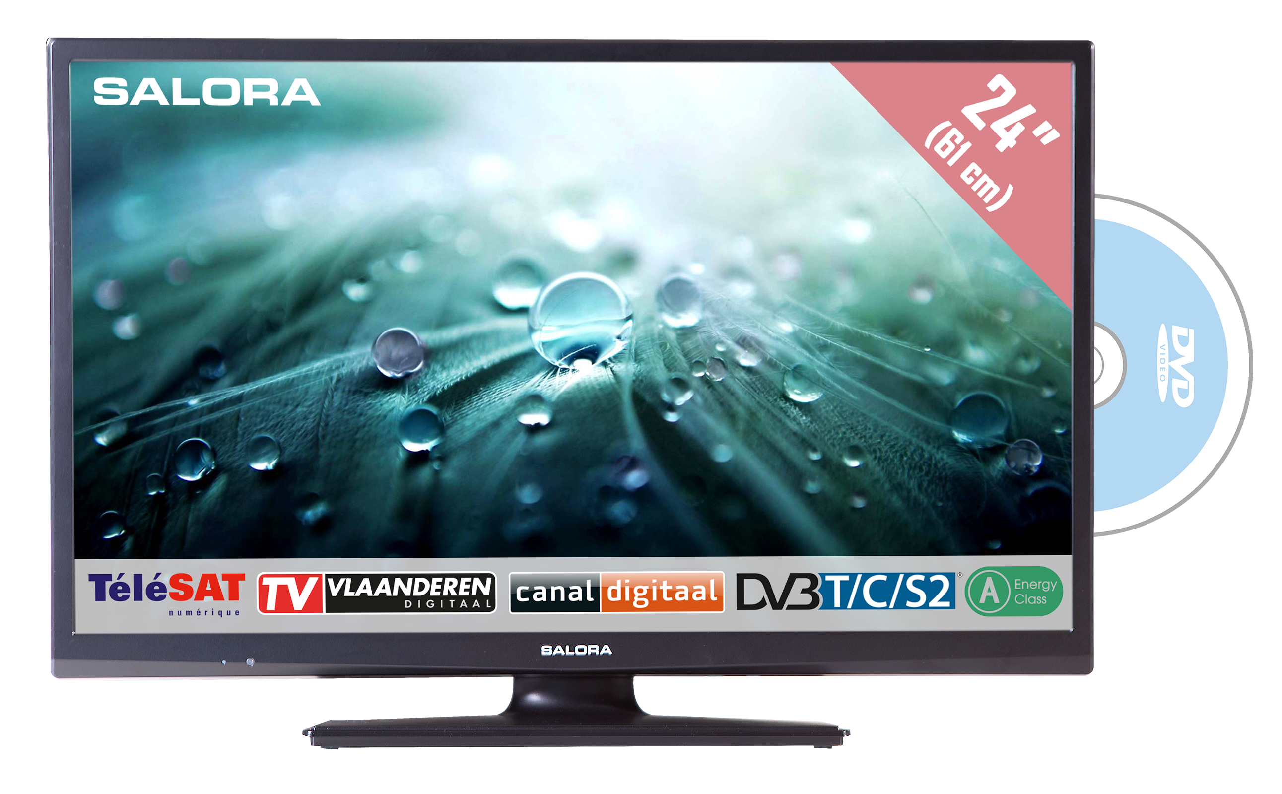 Salora 9100 series 24LED9109CTS2DVD TV