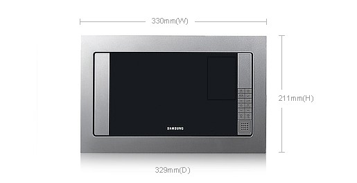 Samsung FW87KST microwave – image 2