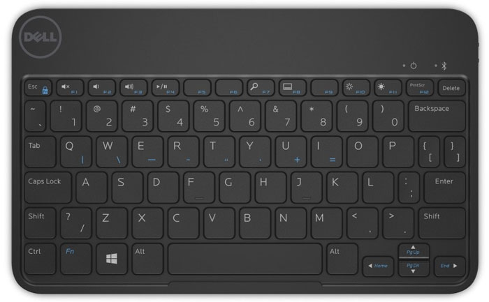 Dell dtwkfv8p 20.3 cm (8") Folio Black