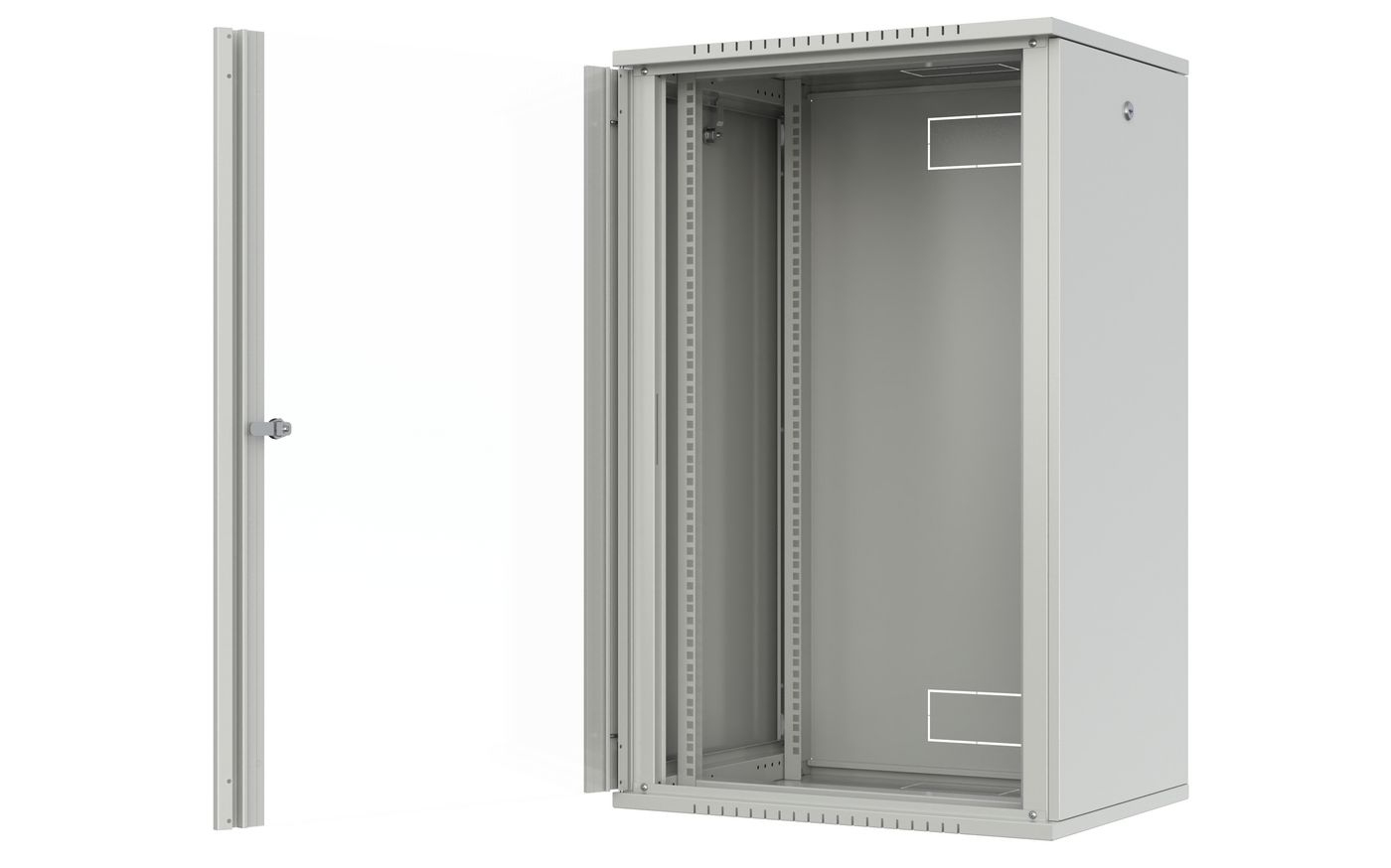 Lanview RWF20U45WH rack cabinet 20U Wall mounted rack White – image 2