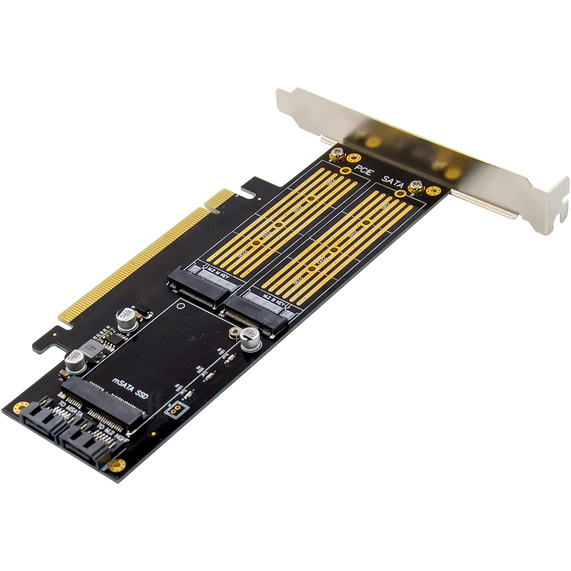 InLine 76660T interface cards/adapter Internal M.2, mSATA – image 4