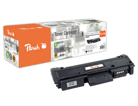 Peach PT523 toner cartridge 1 pc(s) Compatible Black