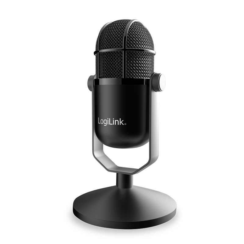 LogiLink HS0048 microphone Black Studio microphone – image 1