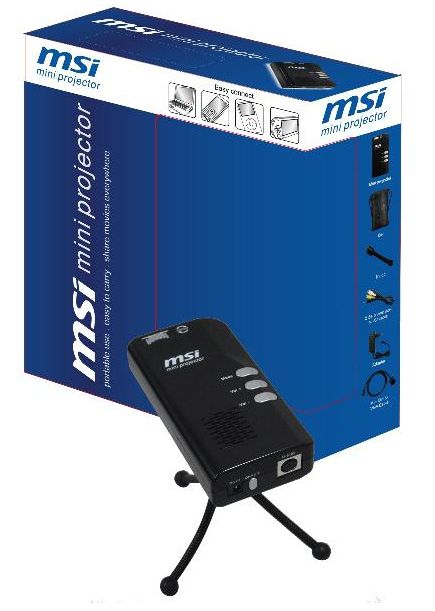 MSI MP-LED640-010R data projector Short throw projector LCOS VGA (640x480)