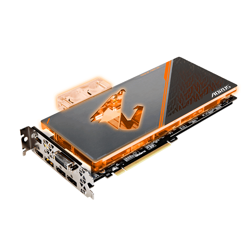 GIGABYTE AORUS GeForce GTX 1080 Ti Waterforce WB Xtreme Edition 11G – image 2
