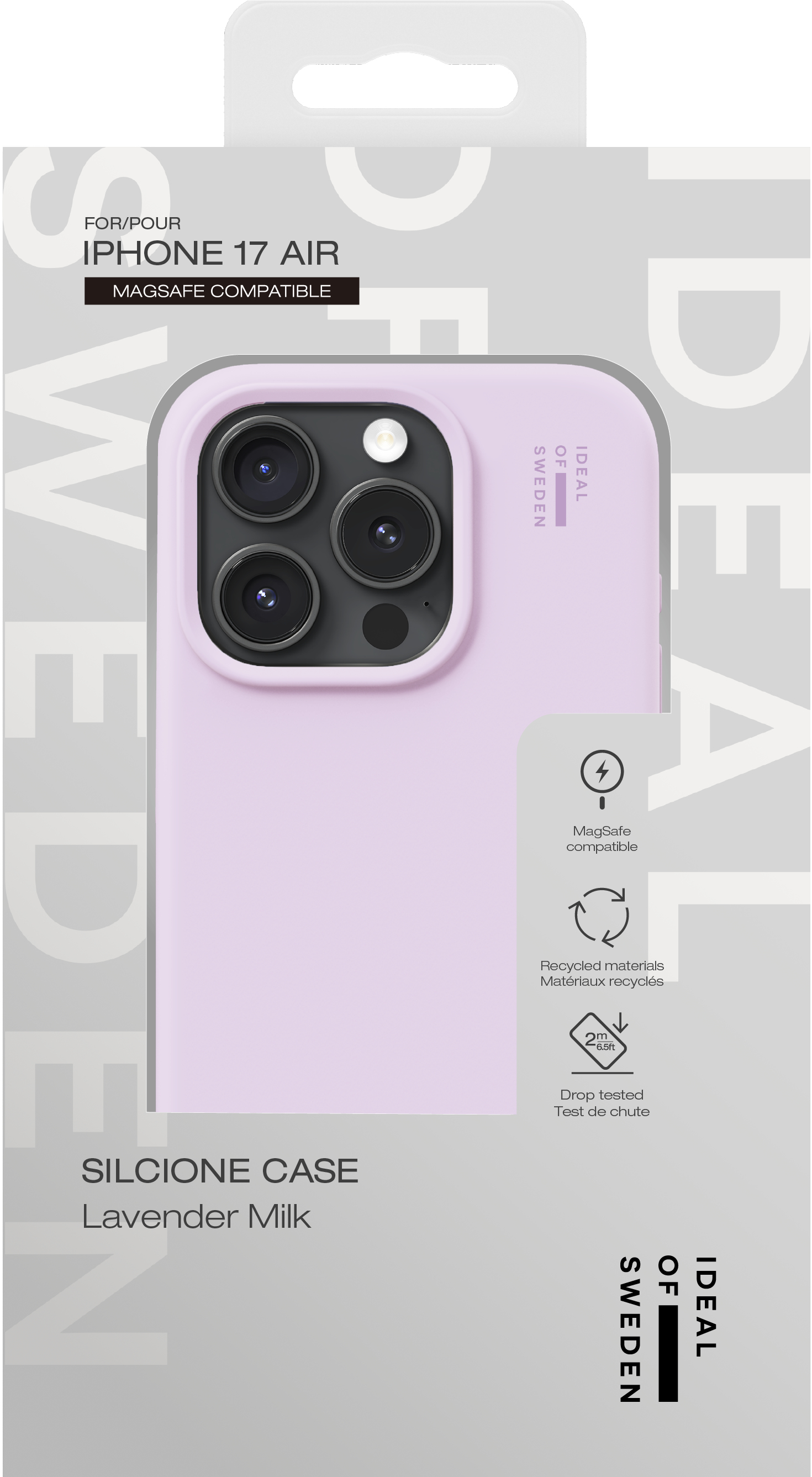 iDeal of Sweden Silicone Case MagSafe iPhone Air Lavender Milk – image 2
