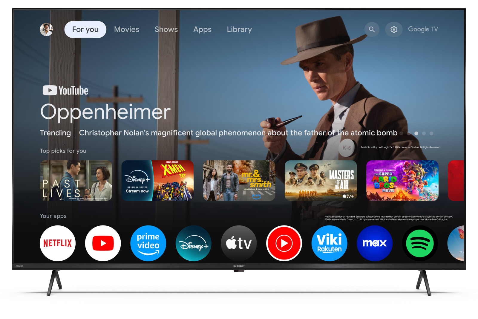 Sharp 55HL4465E TV – image 3