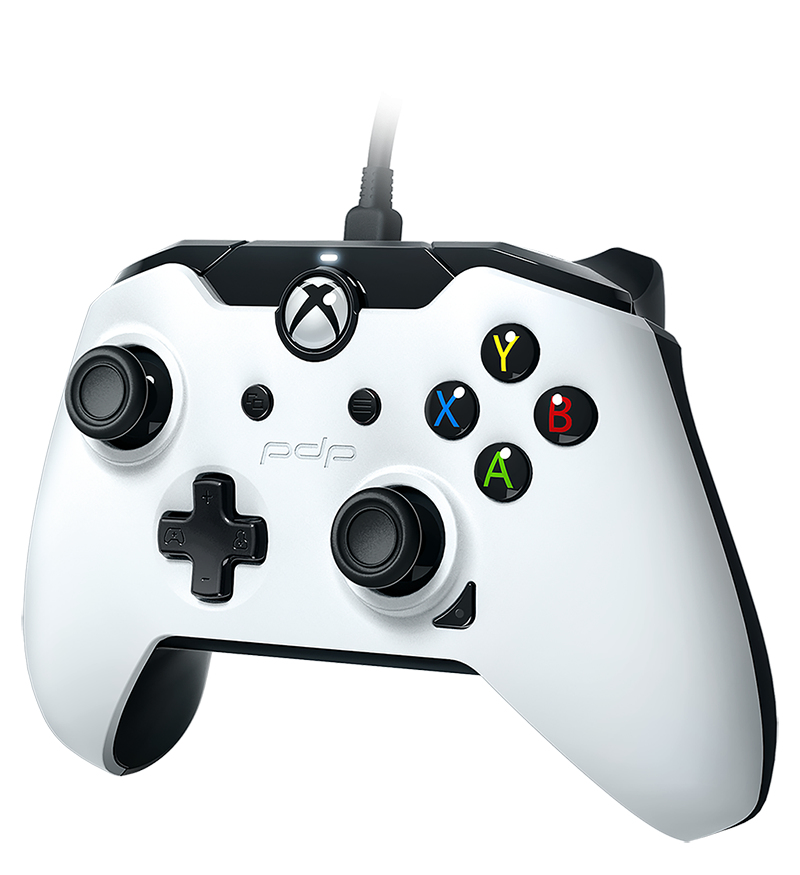 PDP 048-082-EU-WH01 Gaming Controller Black, White USB Gamepad Analogue / Digital PC, Xbox One – image 2