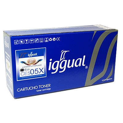 iggual PSICE505X toner cartridge 1 pc(s) Black