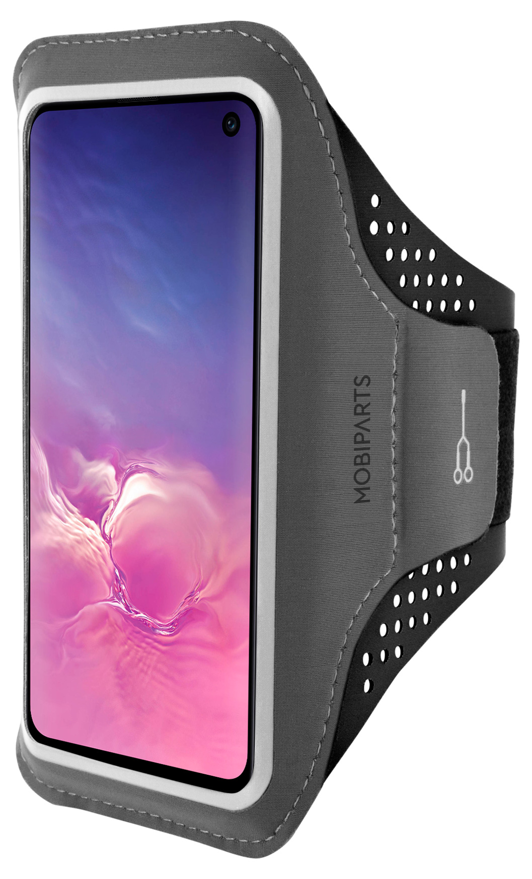 Mobiparts Comfort Fit Sport Armband Samsung Galaxy S10e Black – image 1