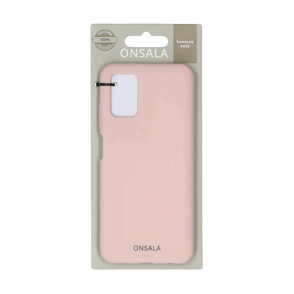 Onsala Phone Case Silicone Sand Pink - Samsung A03s – image 2