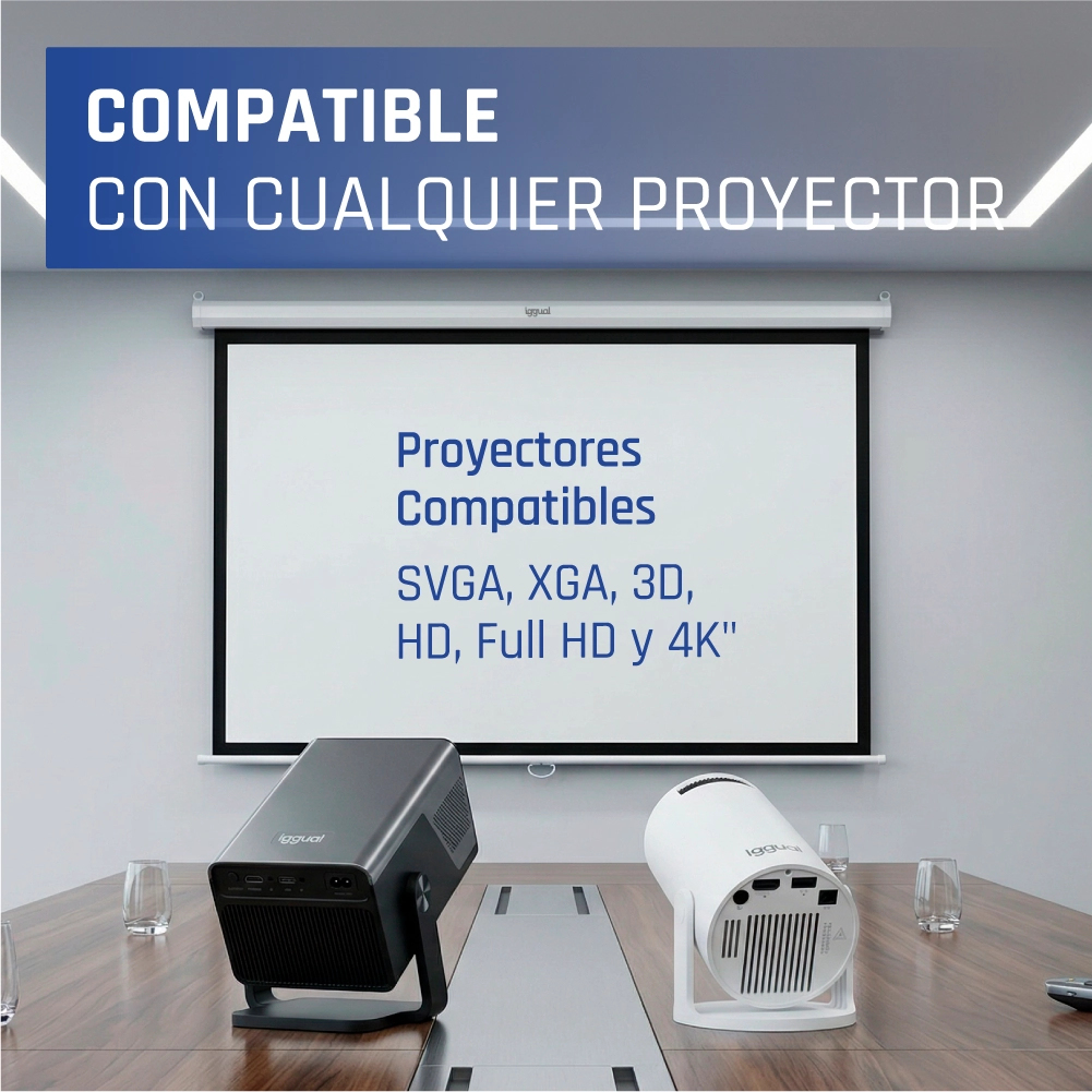 iggual PSIES243 projection screen 2.79 m (110") 16:9 – image 9