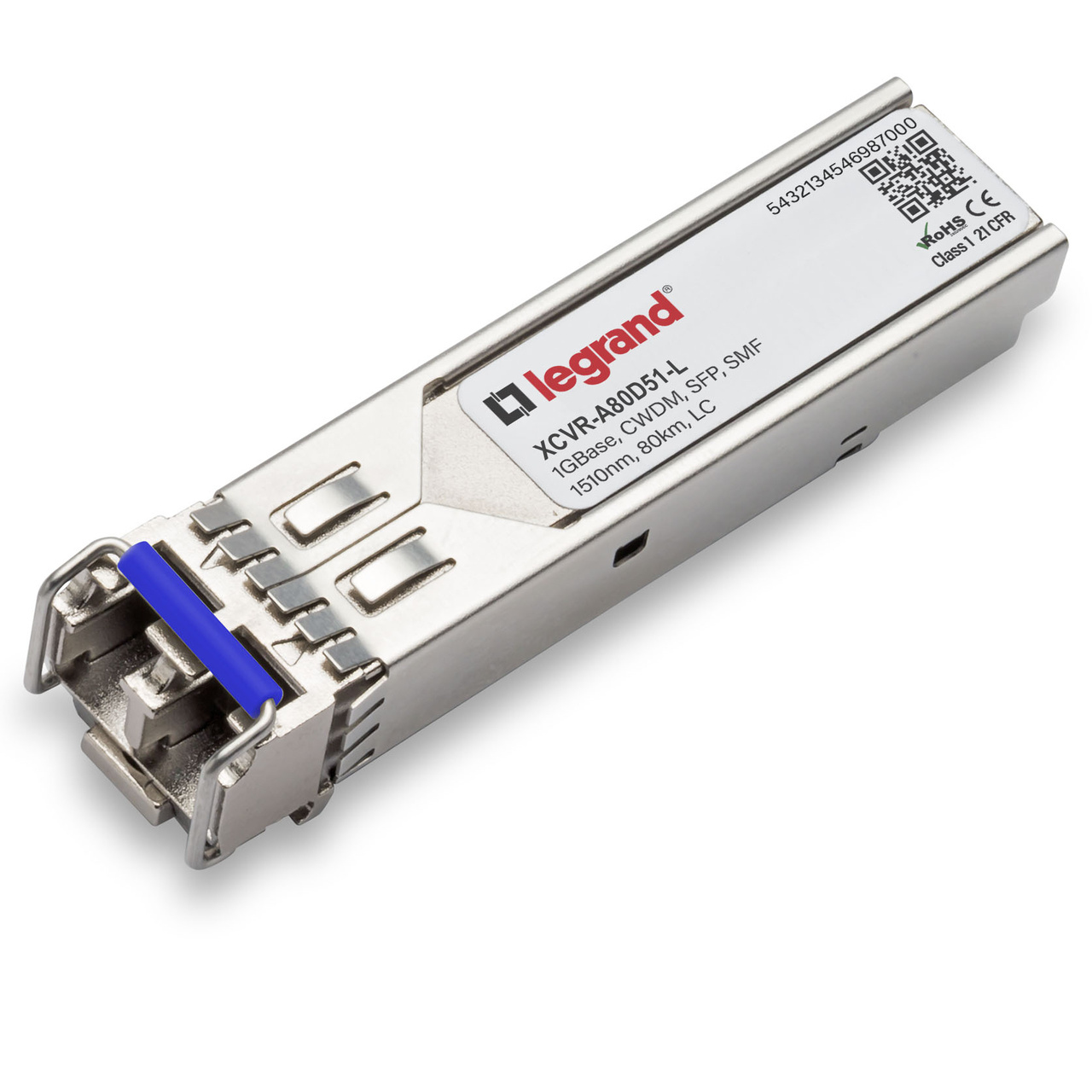Legrand XCVR-A80D51-L network transceiver module Fiber optic 1000 Mbit/s SFP 1510 nm