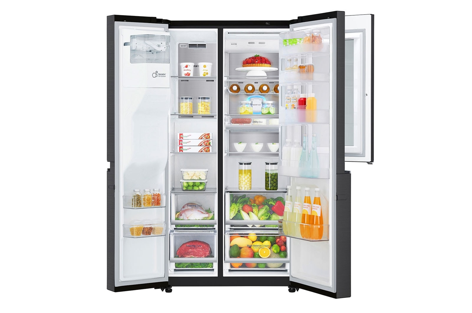 LG GSX960MCCZ side-by-side refrigerator Freestanding – image 5