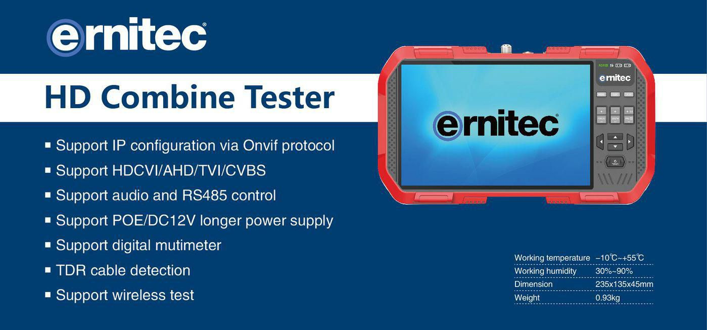 Ernitec 0070-24107-TESTER surveillance monitor – image 2