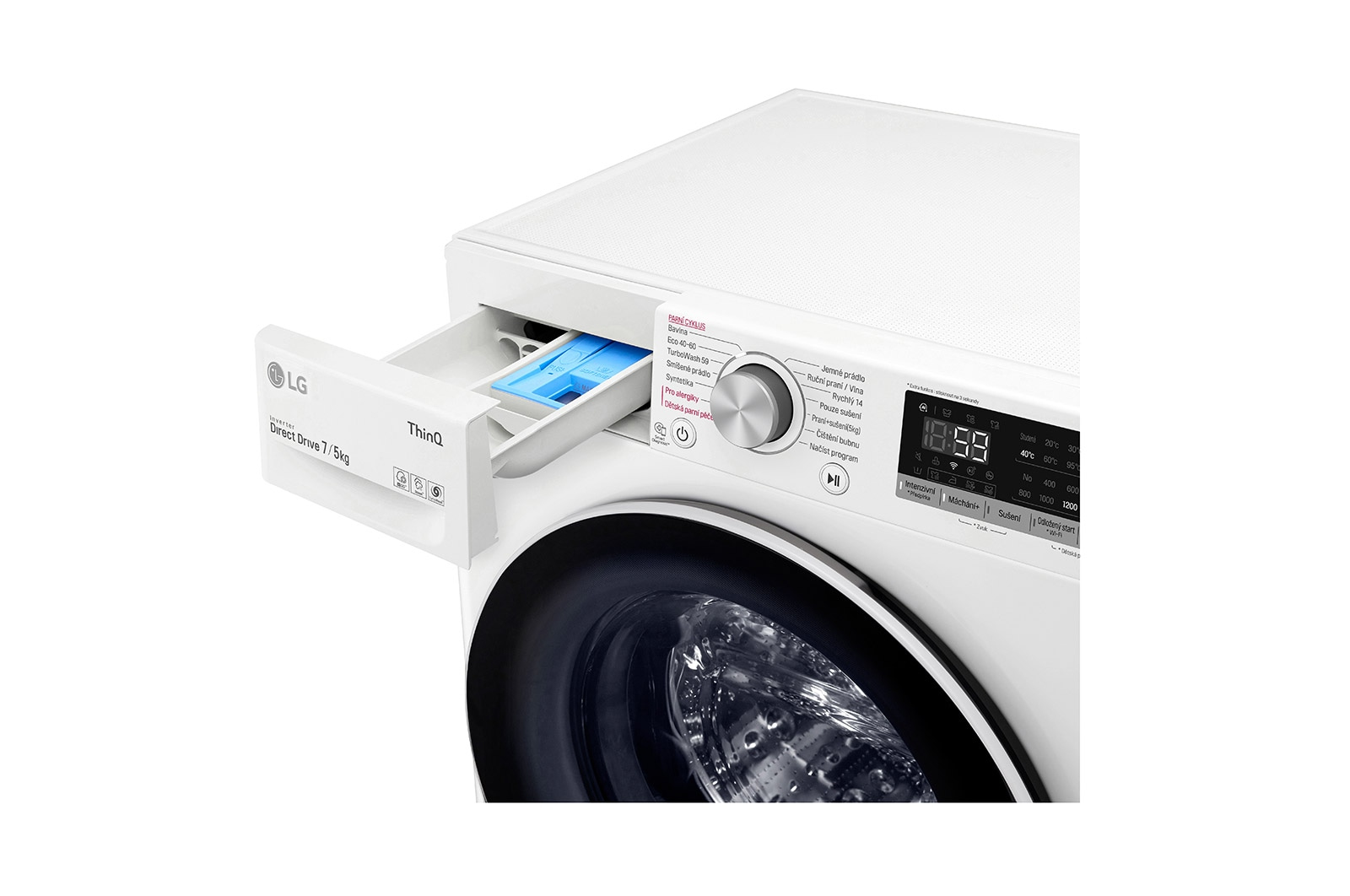LG F2DV5S7S0 washer dryer Freestanding Front-load White – image 5