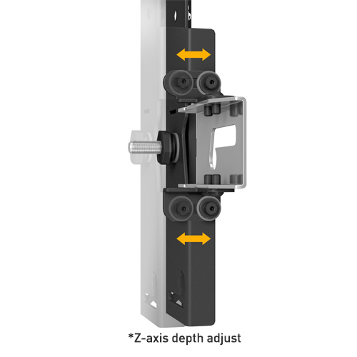 Chief TiLEDTM Middle dvLED Wall Mount for Samsung IER/IEA Series, 3 Displays Tall – image 5