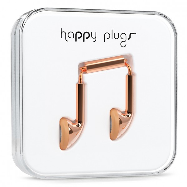 Happy Plugs Earbud Rose Gold – image 1