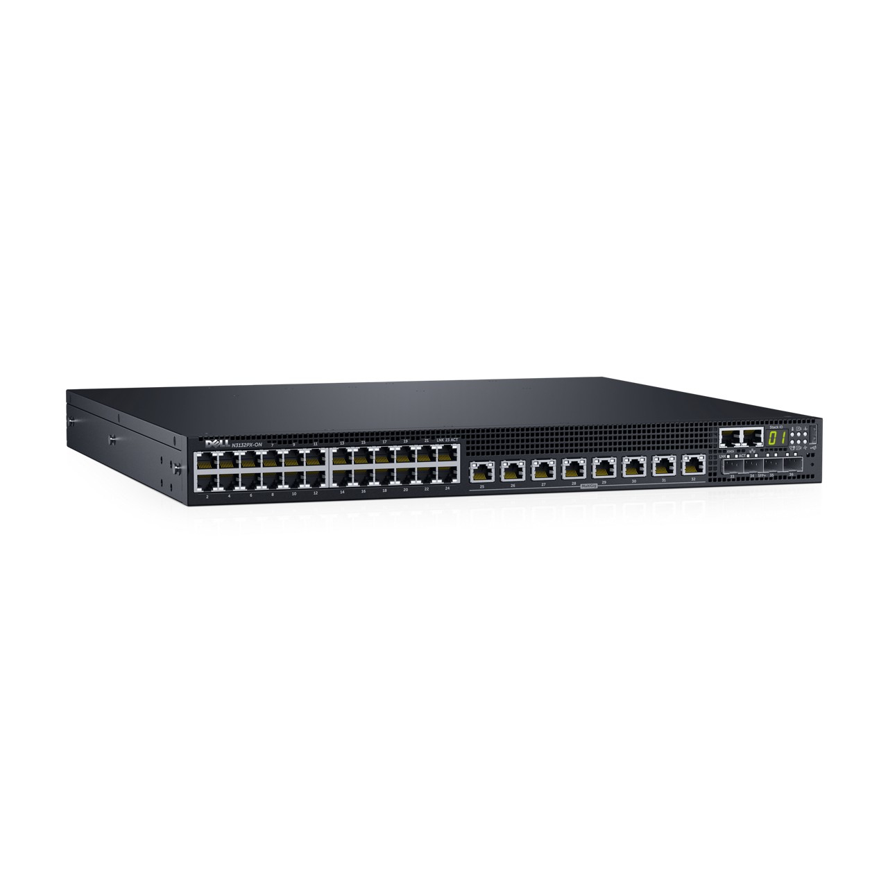 Dell N3132PX-ON Managed L3 Gigabit Ethernet (10/100/1000) Power over Ethernet (PoE) 1U Black – image 1