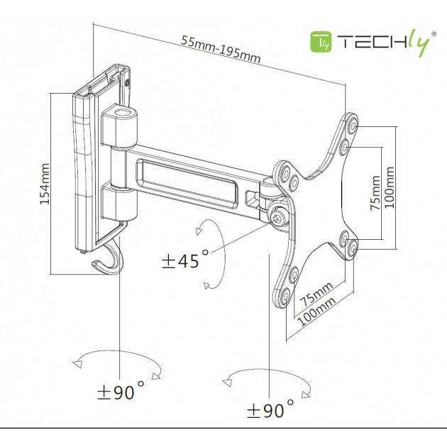 Techly ICA-LCD 107BK – image 4