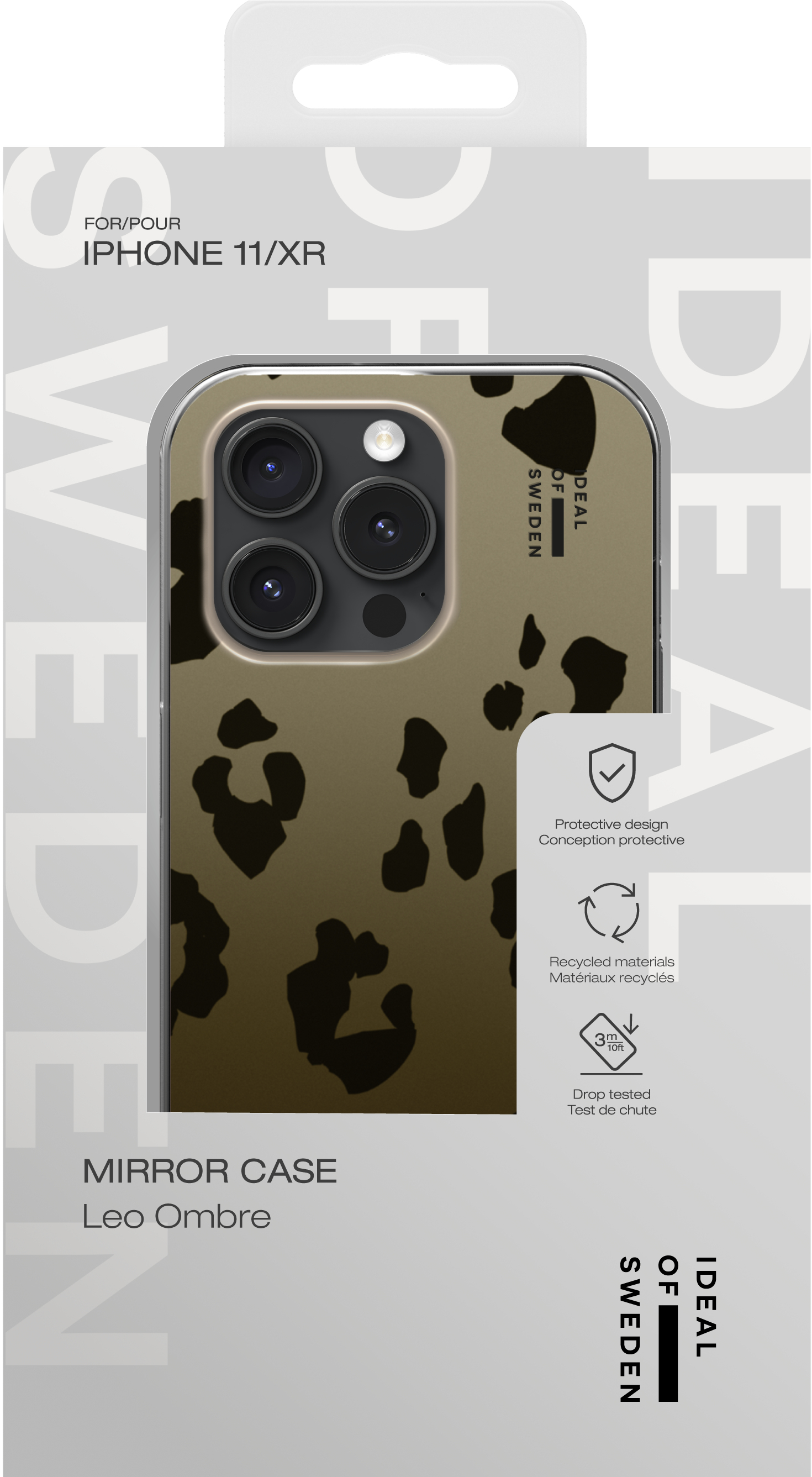 iDeal of Sweden Mirror Case iPhone 11 / XR Leo Ombre – image 2