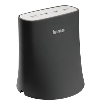 Hama 00054187 interface hub 480 Mbit/s Black – image 1