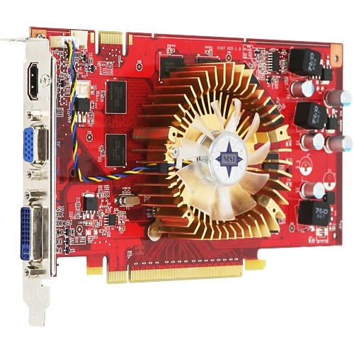 MSI V187-012R graphics card GeForce 9600 GT GDDR3