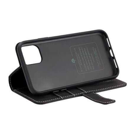Onsala Wallet Case iPhone 12 Pro Max Eco Black – image 4
