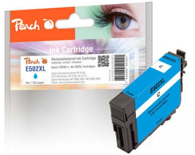Peach 0F320873 ink cartridge 1 pc(s) Compatible Cyan