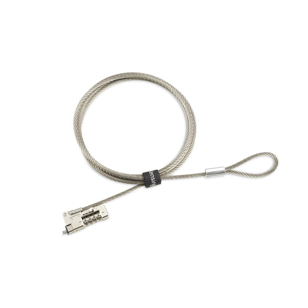 Kensington Slim NanoSaver 2.0 EQ cavo di sicurezza Argento 1,8 m